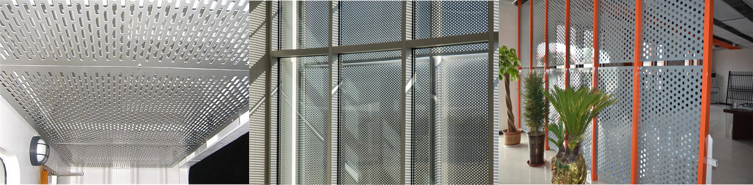 Ambani Metals decorative perforated sheet installation