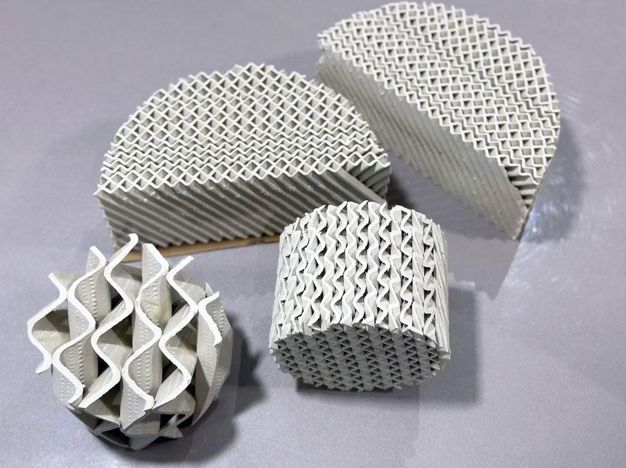 Laboratory Structured Packing Laboratory structured packing for small-scale distillation with low pressure drop, high surface area, and efficient absorption.