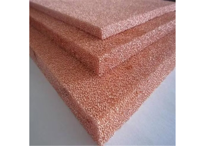 80 µm to 20 mm Thickness Copper Foam Electrode Sheet