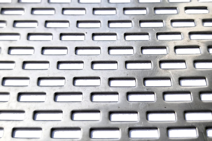 Rectangular Hole Perforated Metal Sheet