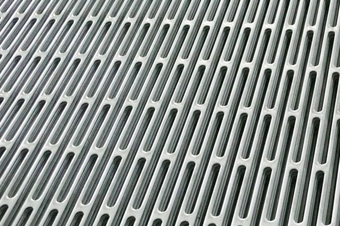 Slotted Perforated Metal Sheet
